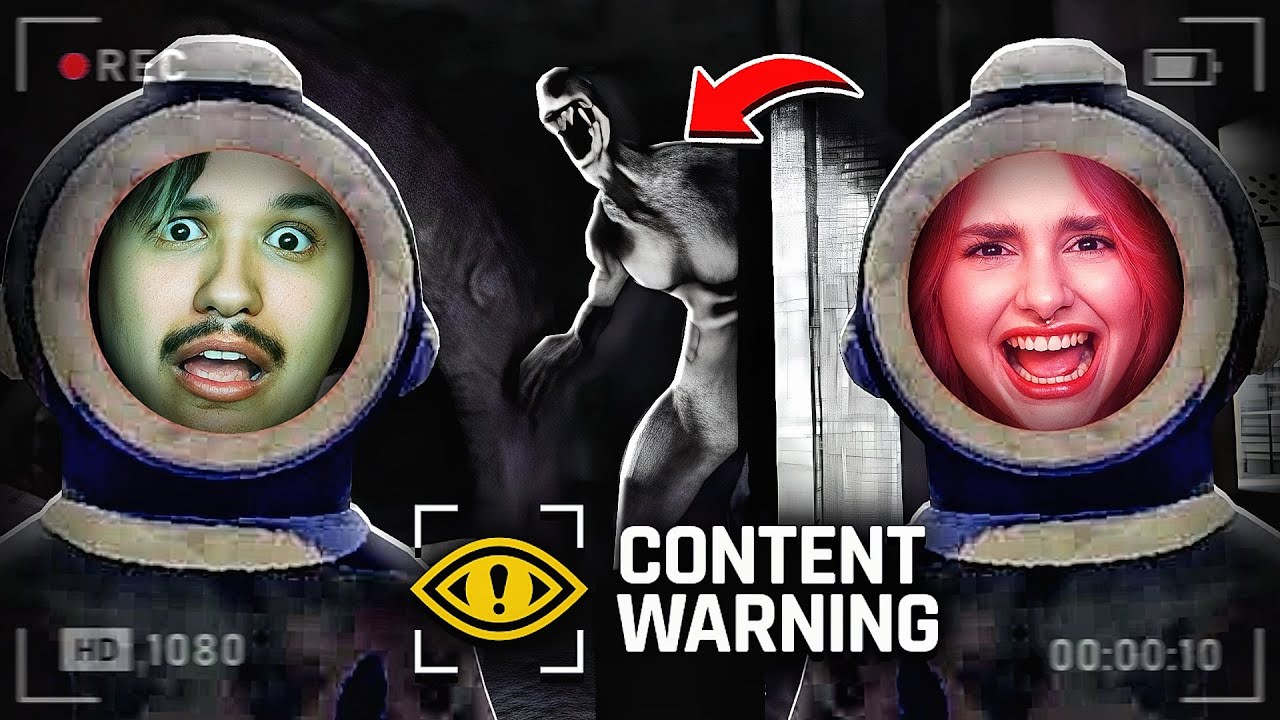 4 idiotas tentando criar um vídeo de terror no Content Warning
