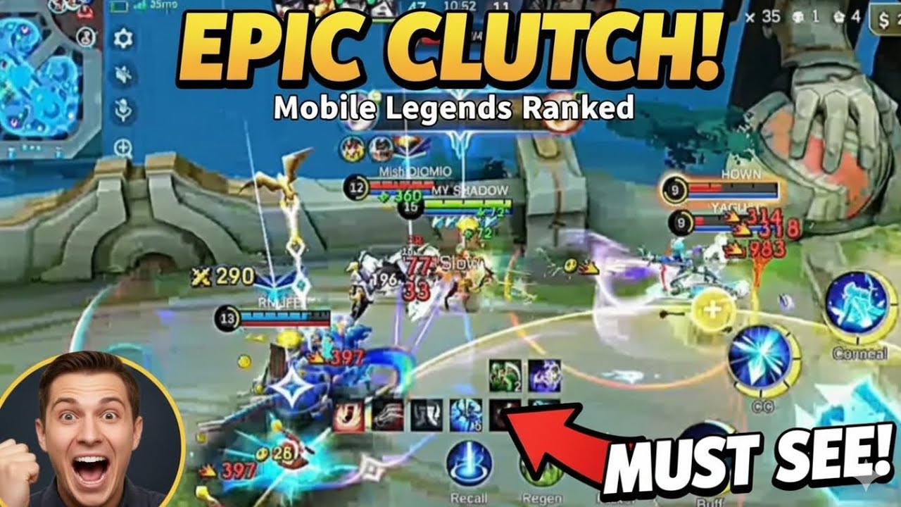 The Ultimate Epic Clutch! 😱 1v5 Ranked Comeback | Mobile Legends