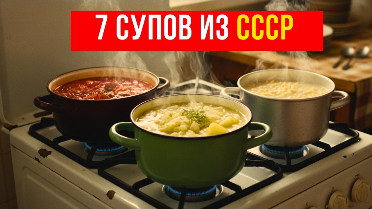 7 культовых супов СССР, которые мы едим до сих пор