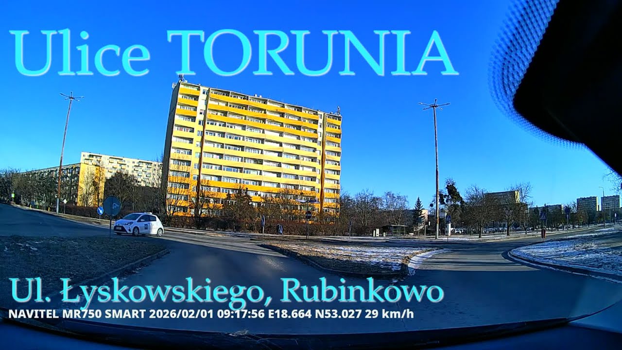 Toruń 22: ul. Łyskowskiego, Rubinkowo