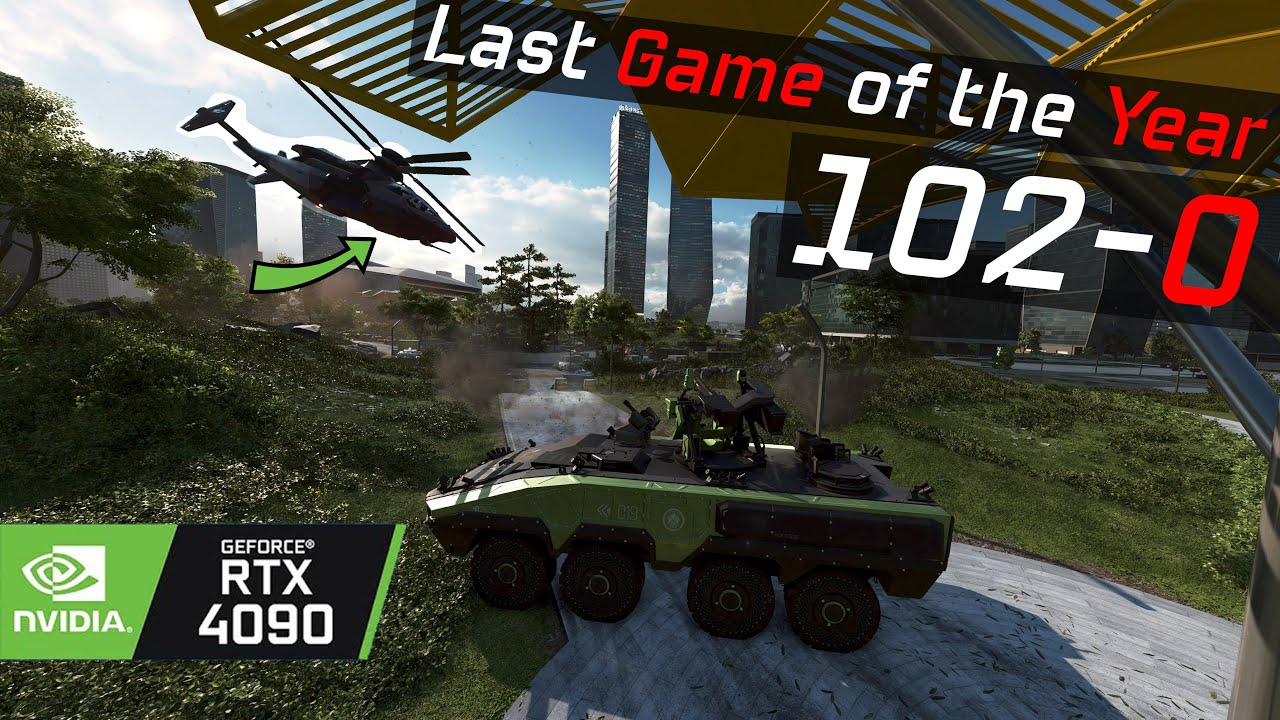 102-0 Last Stealth Heli Match of the Year | BF 2042 4K HDR