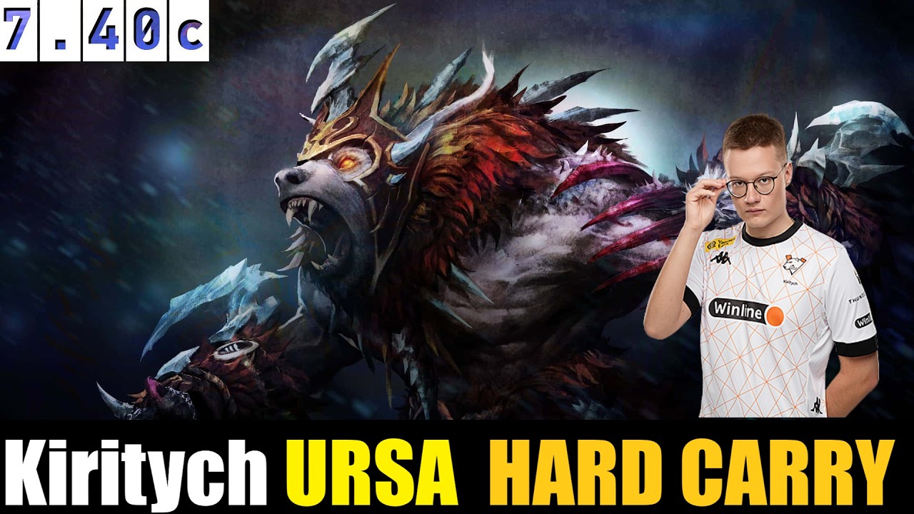 🤯Kiritych [URSA] HC 7.40c- DOTA 2 HIGHEST MMR MATCH#dota2gameplay #dota2 #dota