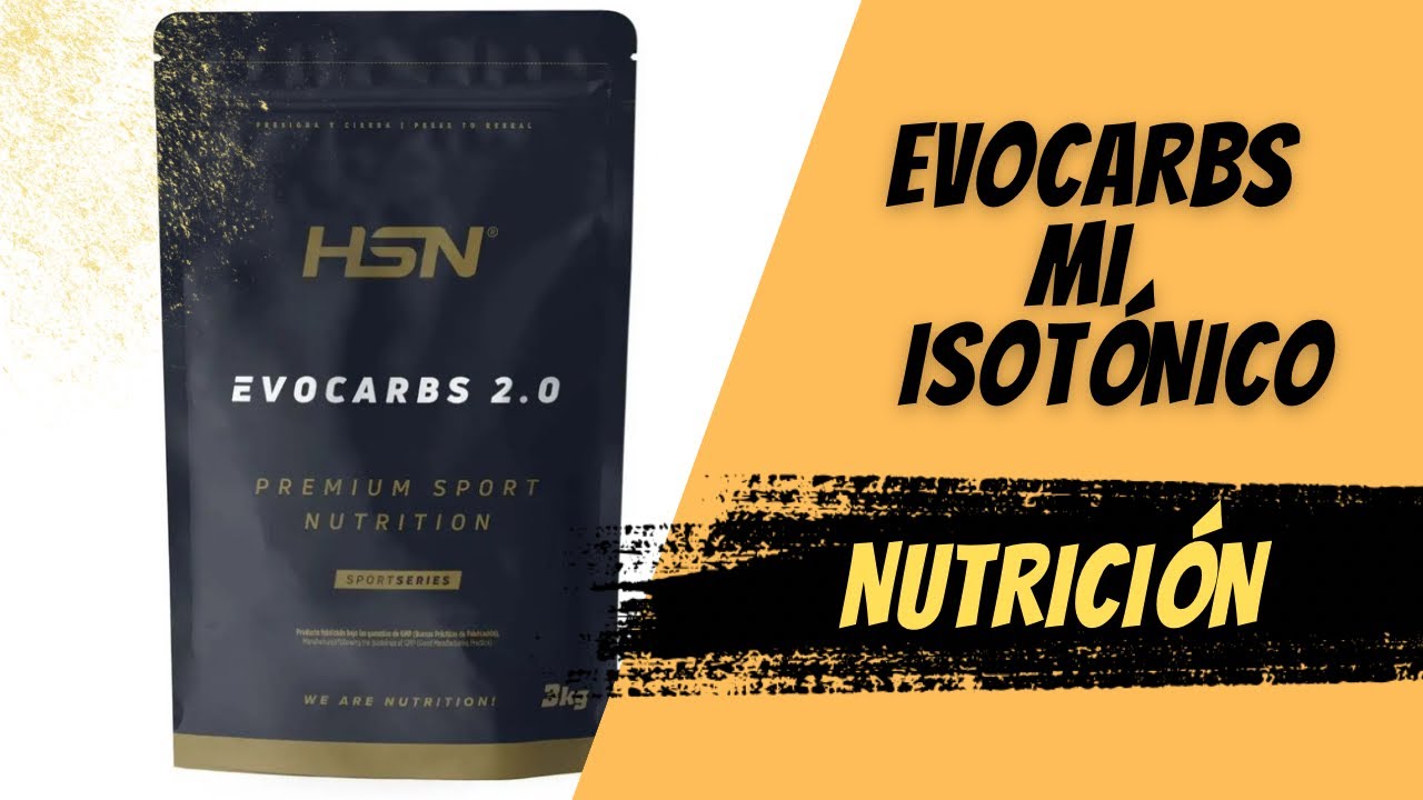 Evocarbs El isotónico que yo utilizo 
