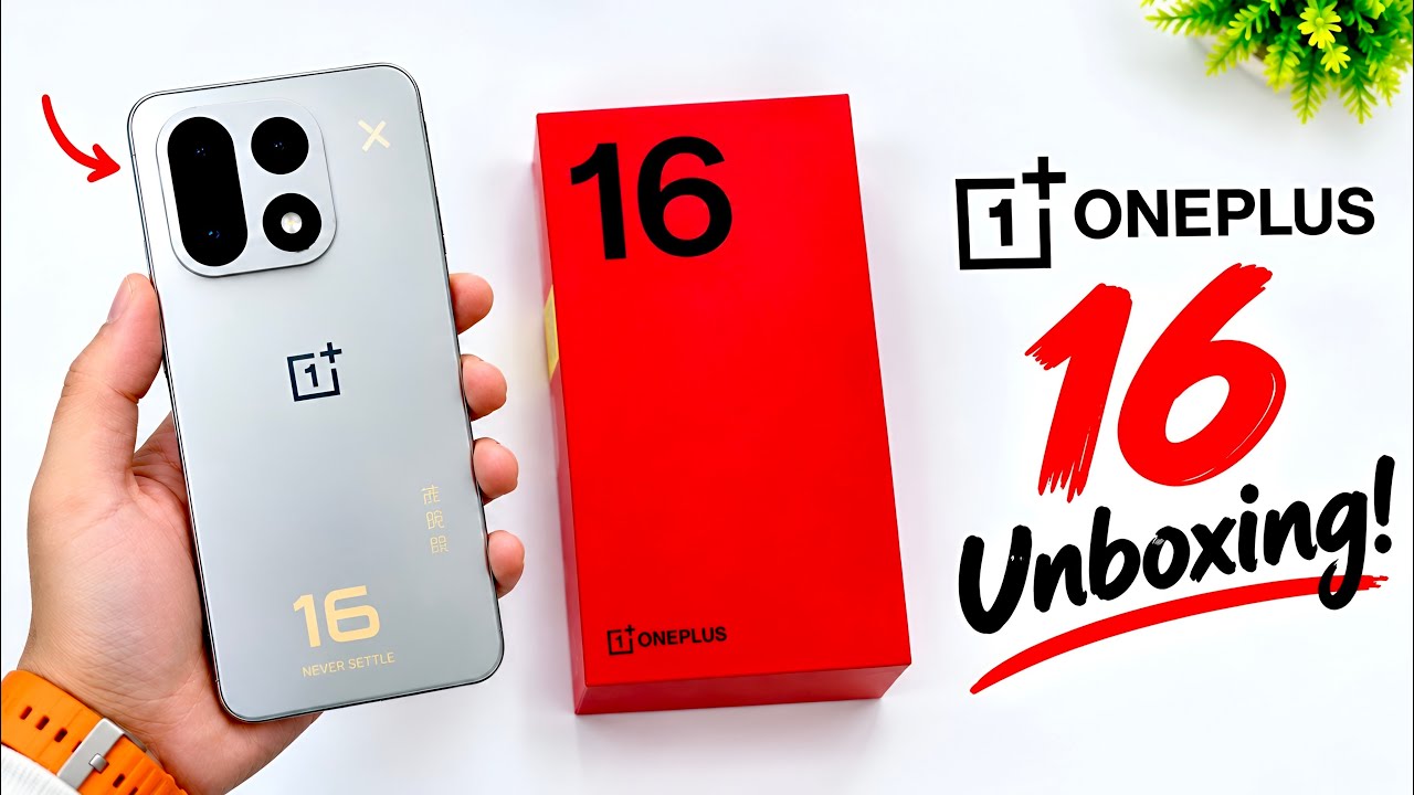 OnePlus 16 Unboxing⚡️First Look & Hands-On Review | SD 8 Elite Gen 6 Pro!🔥