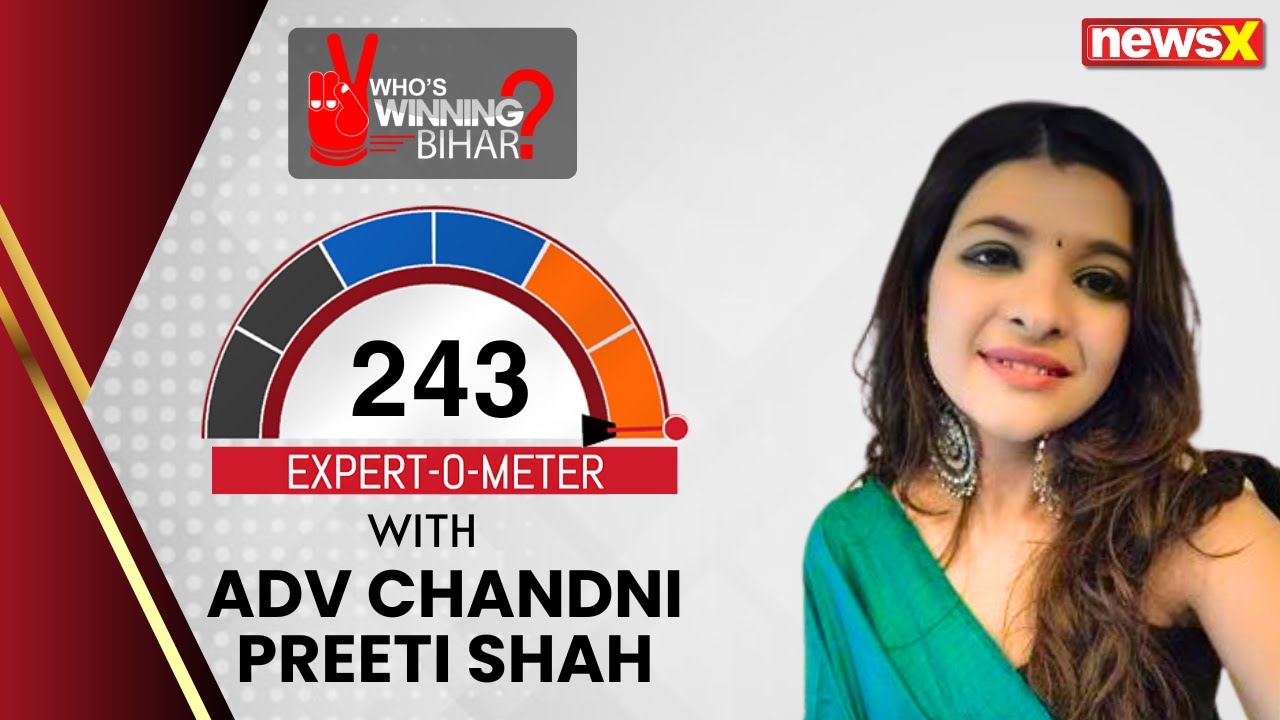 NewsX Expert-o-Meter | Adv Chandni Preeti Shah's Bihar Election Prediction | NewsX