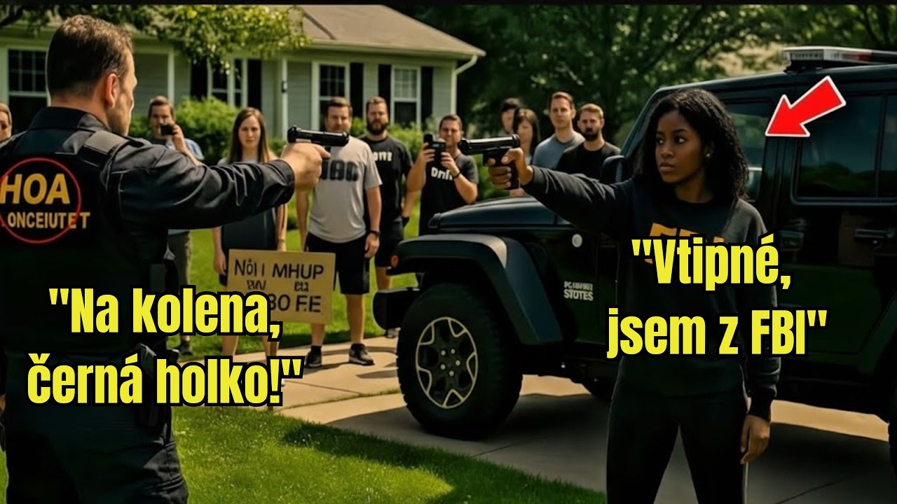 Ostraha vytáhla zbraň na dceru rezidenta. Netušili, že je velitelkou FBI