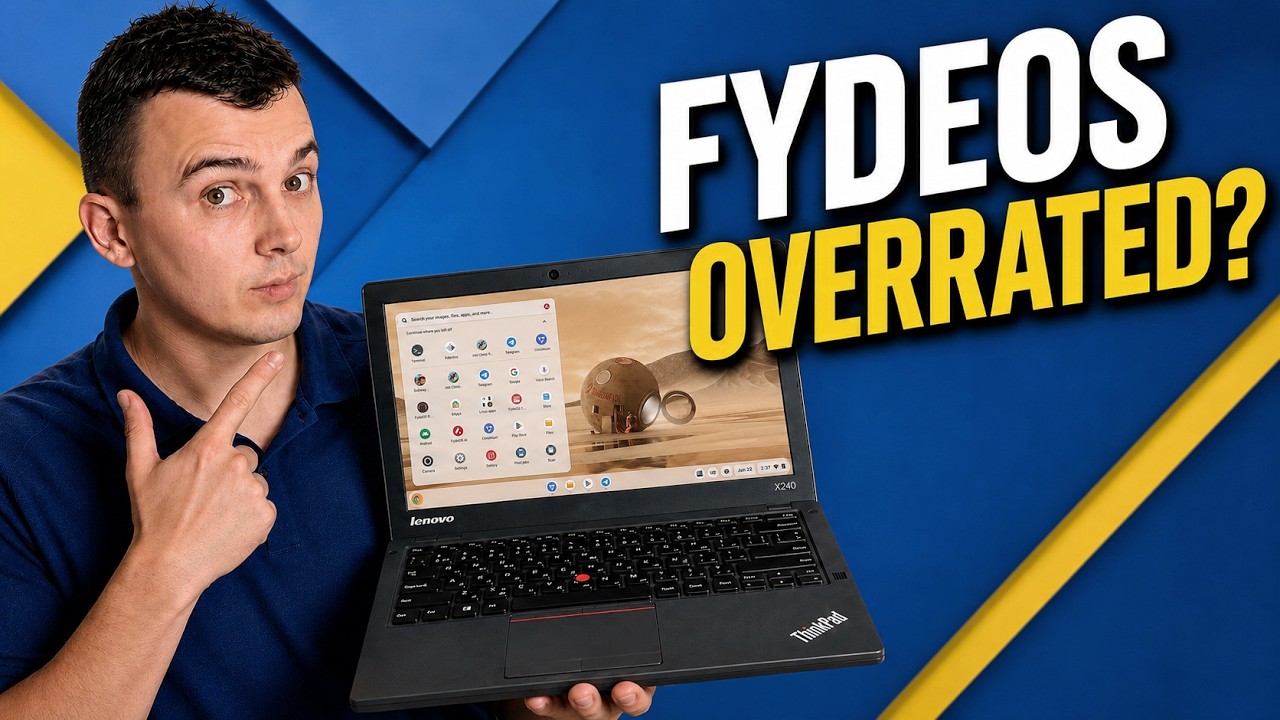 Can FydeOS Actually Save an Old Laptop? (Real Tests & Hidden Issues)