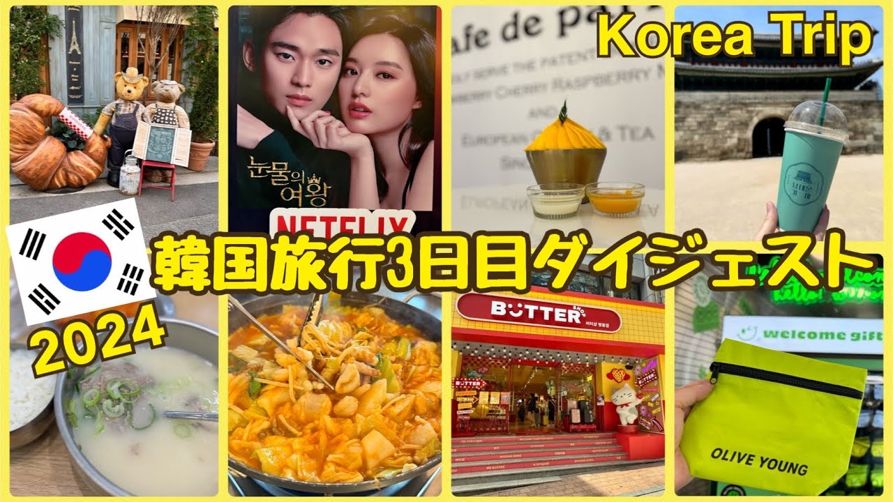 【韓国旅行 ソウル3日目ダイジェスト】南大門 明洞
