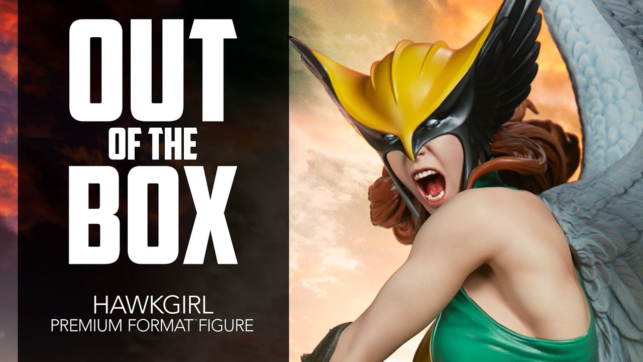 Hawkgirl Premium Format Figure by Sideshow Collectibles | Out of the Box