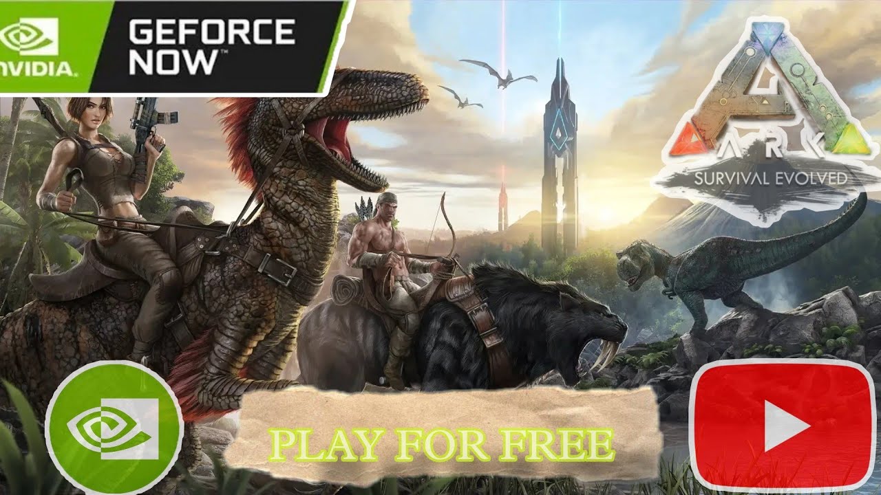 How To Play Ark PC On Mobile🔥🎉 || Free To Play || GeForce Now ||