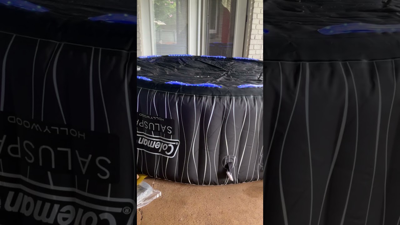 Unboxing A Coleman Saluspa Inflatable Hot Tub