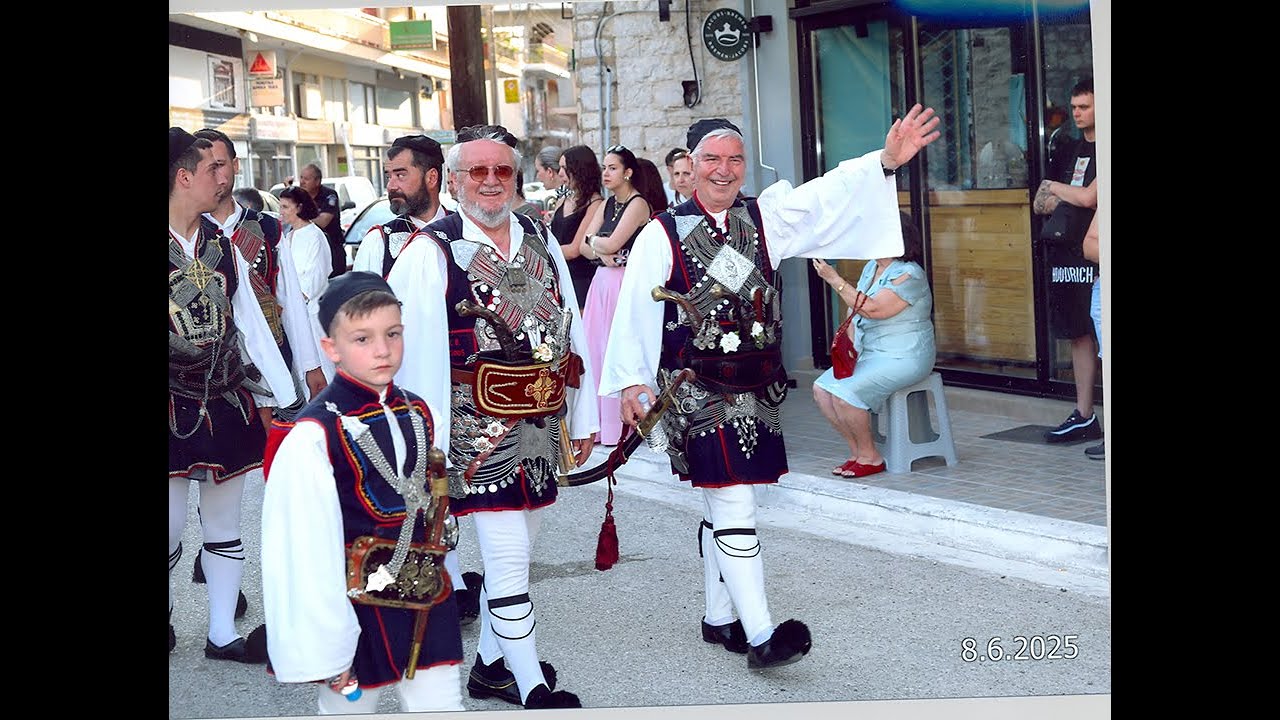 ΤΟ ΠΑΝΗΓΎΡΙ ΤΟΥ ΚΑΛΟΚΑΙΡΙΝΟΥ, 2025, ΑΗ - ΣΥΜΙΟΥ  ΣΤΟ ΜΕΣΟΛΌΓΓΙ. ΠΑΡΈΑ ΑΡΜΑΤΩΜΈΝΩΝ ΑΠΆΝΩ ΑΓΟΡΑΣ