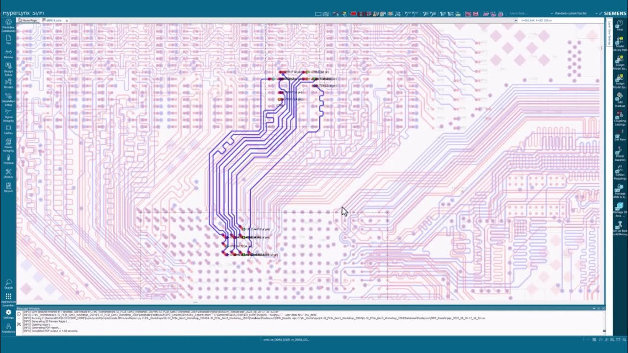 What’s new in HyperLynx 2510: Signal Integrity preview wizard for DDRx interface