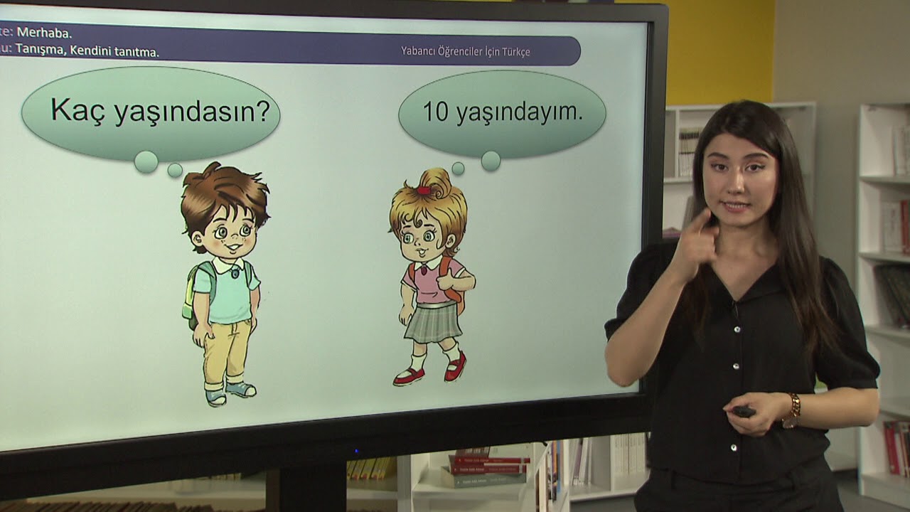 Yabancı Öğrenciler İçin Türkçe - İlkokul 5. Ders: Tanışma, Kendini Tanıtma