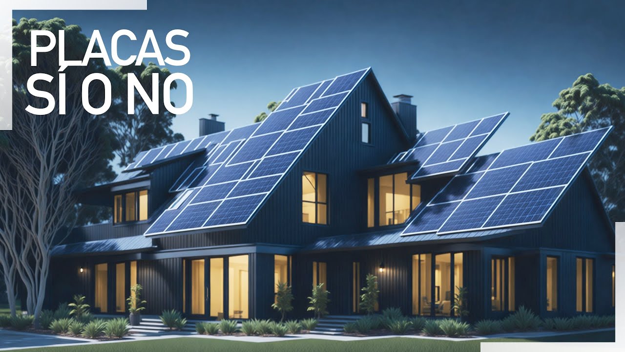 Si no trabajo en casa ¿Compensa poner placas solares?