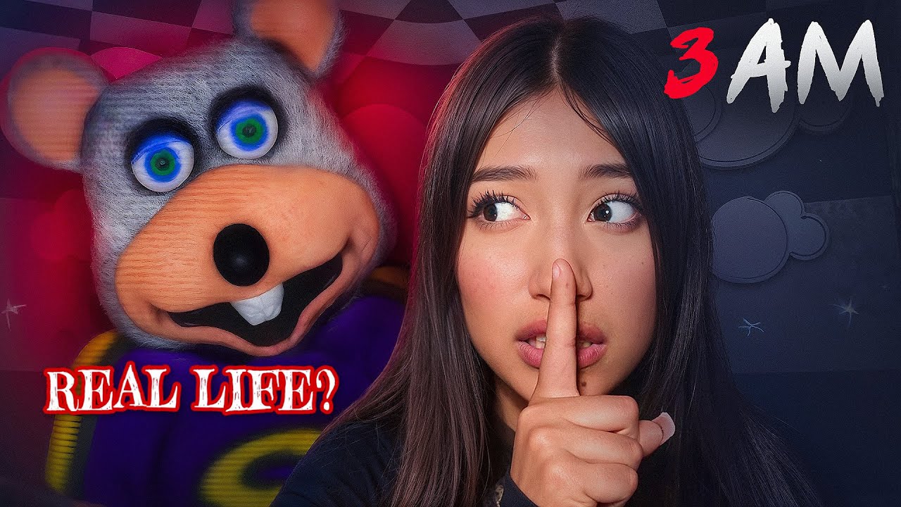 МЫ ПОШЛИ В CHUCK E CHEESE В 3 ЧАСА НОЧИ😰 (ПЛОХАЯ ИДЕЯ) если