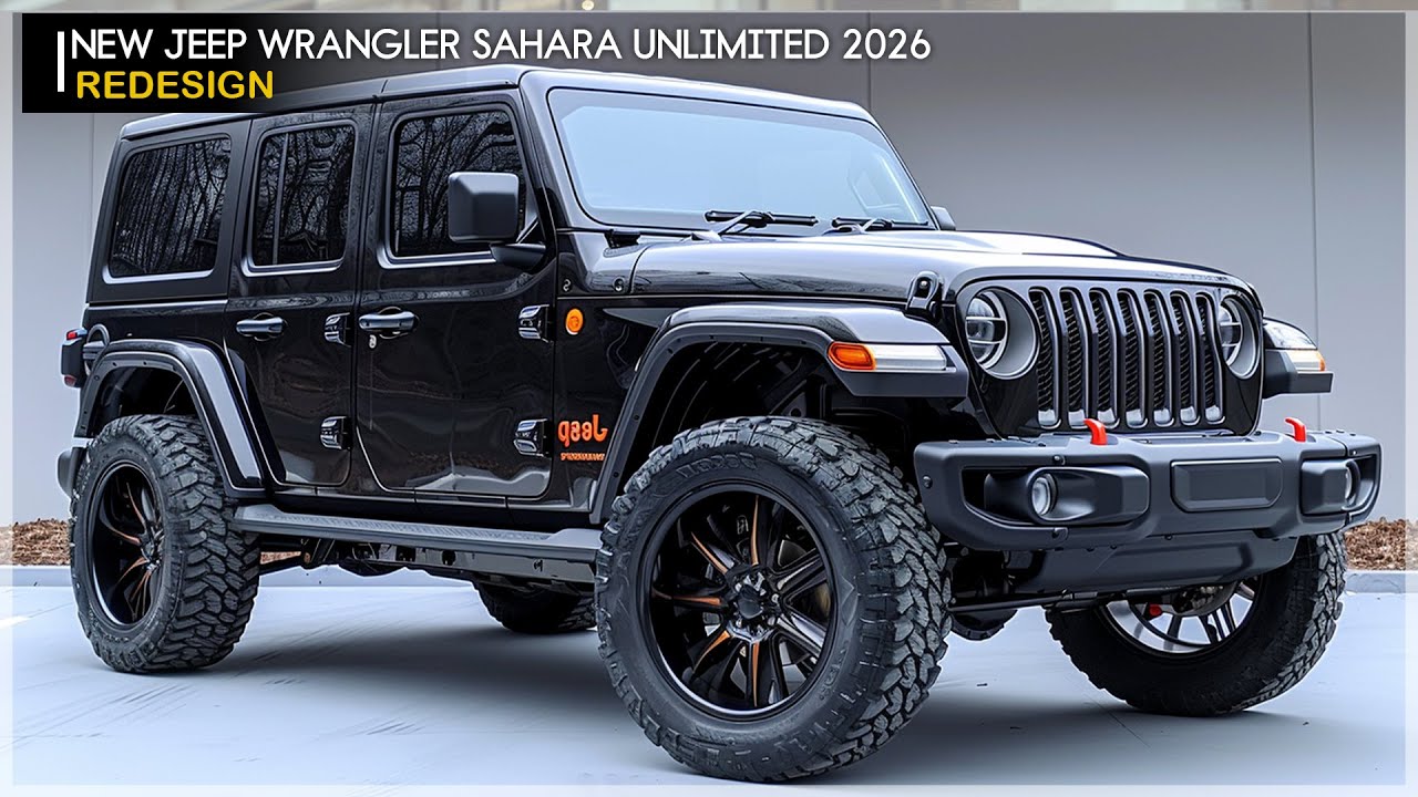 Redesign! New Jeep Wrangler Sahara Unlimited 2026 - Off-Road King, Redefined Features