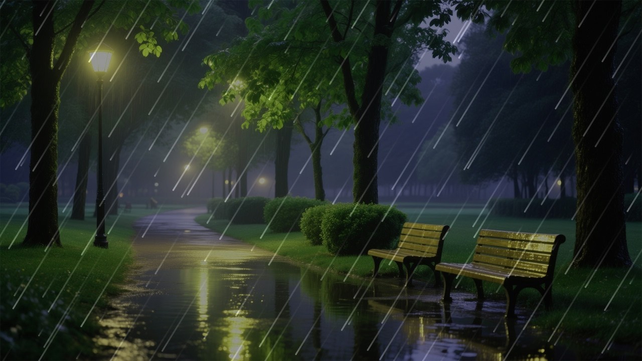 Cozy Rain│Gentle Rain Sounds for Deep Relaxation and Restful Night