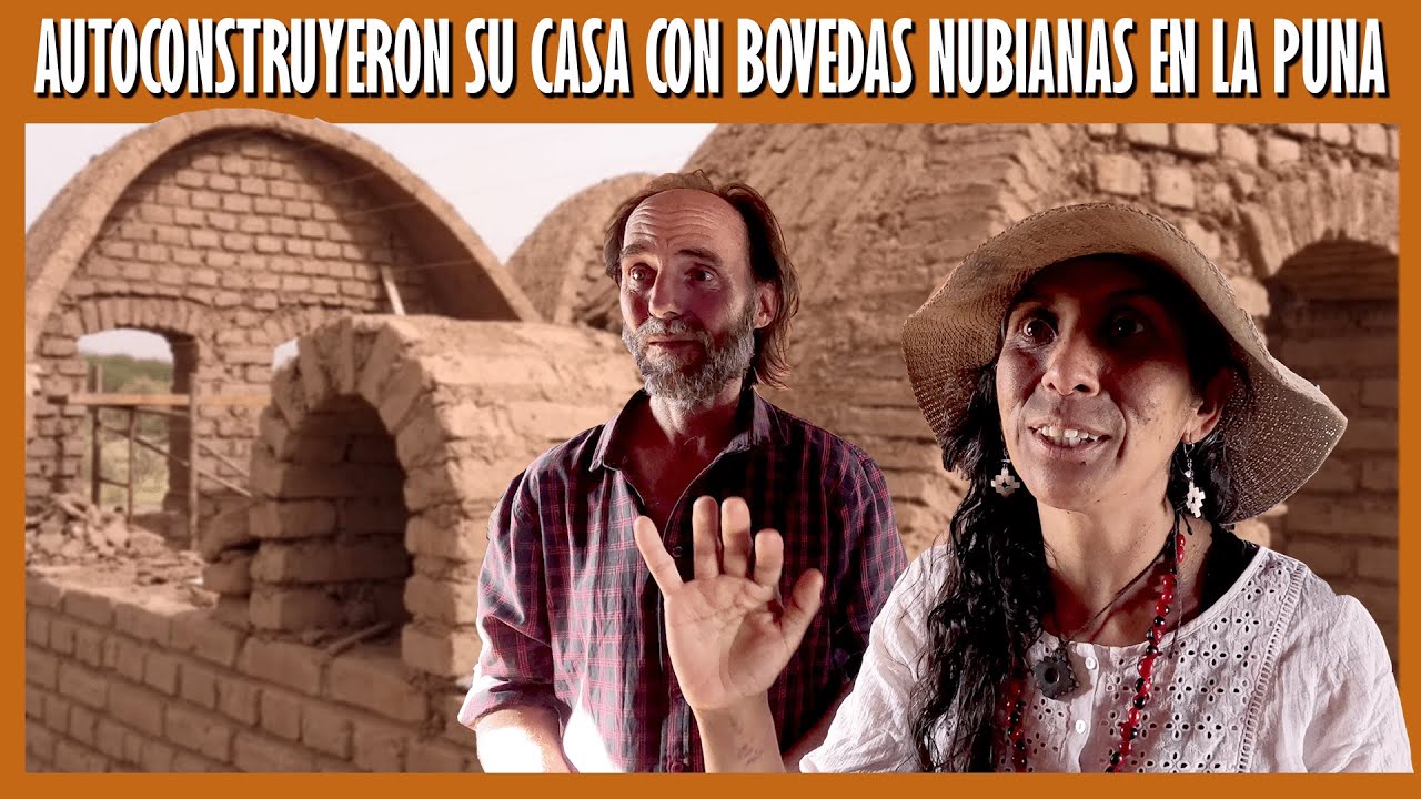BOVEDAS NUBIANAS de ADOBE |Así CONSTRUYERON su CASA con TÉCNICA ANCESTRAL| Bioconstrucción