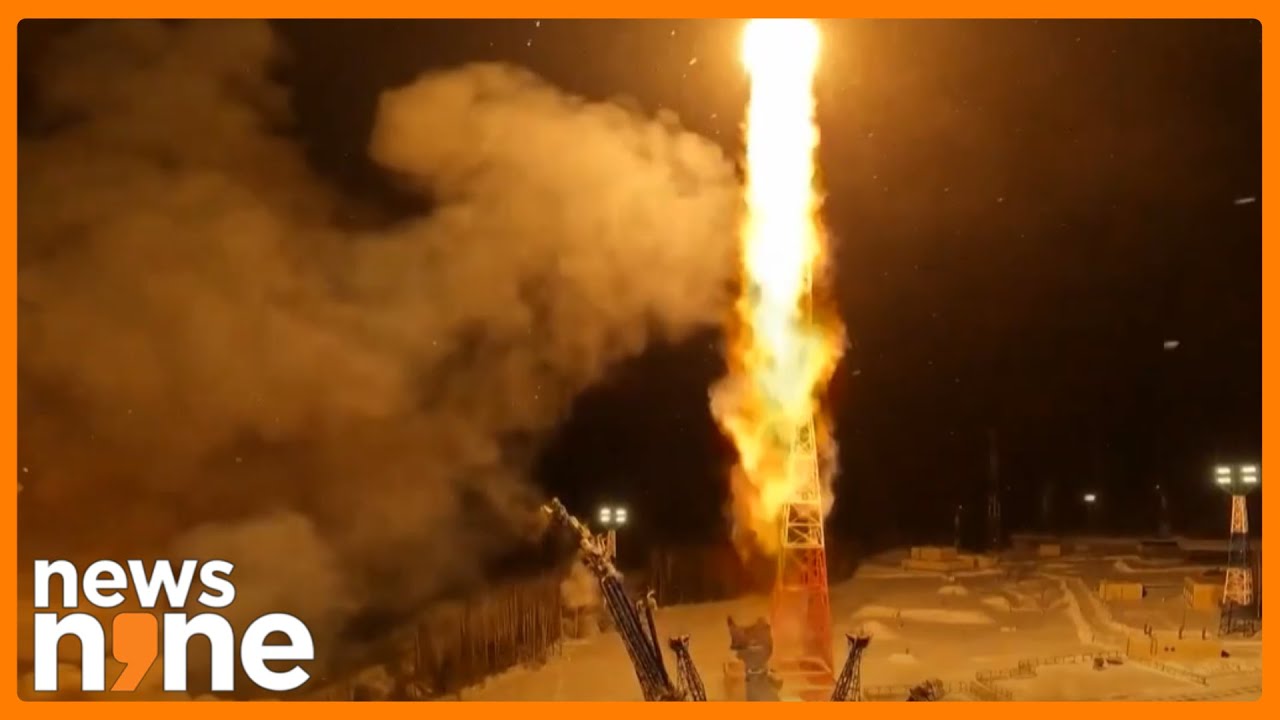 Russia Launches Soyuz Rocket Carrying Military Spacecraft From Plesetsk Cosmodrome | News9