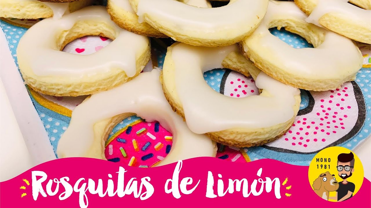Rosquitas de Lim&oacute;n / Galletas F&aacute;ciles y Econ&oacute;micas para Vender / MONO 1981
