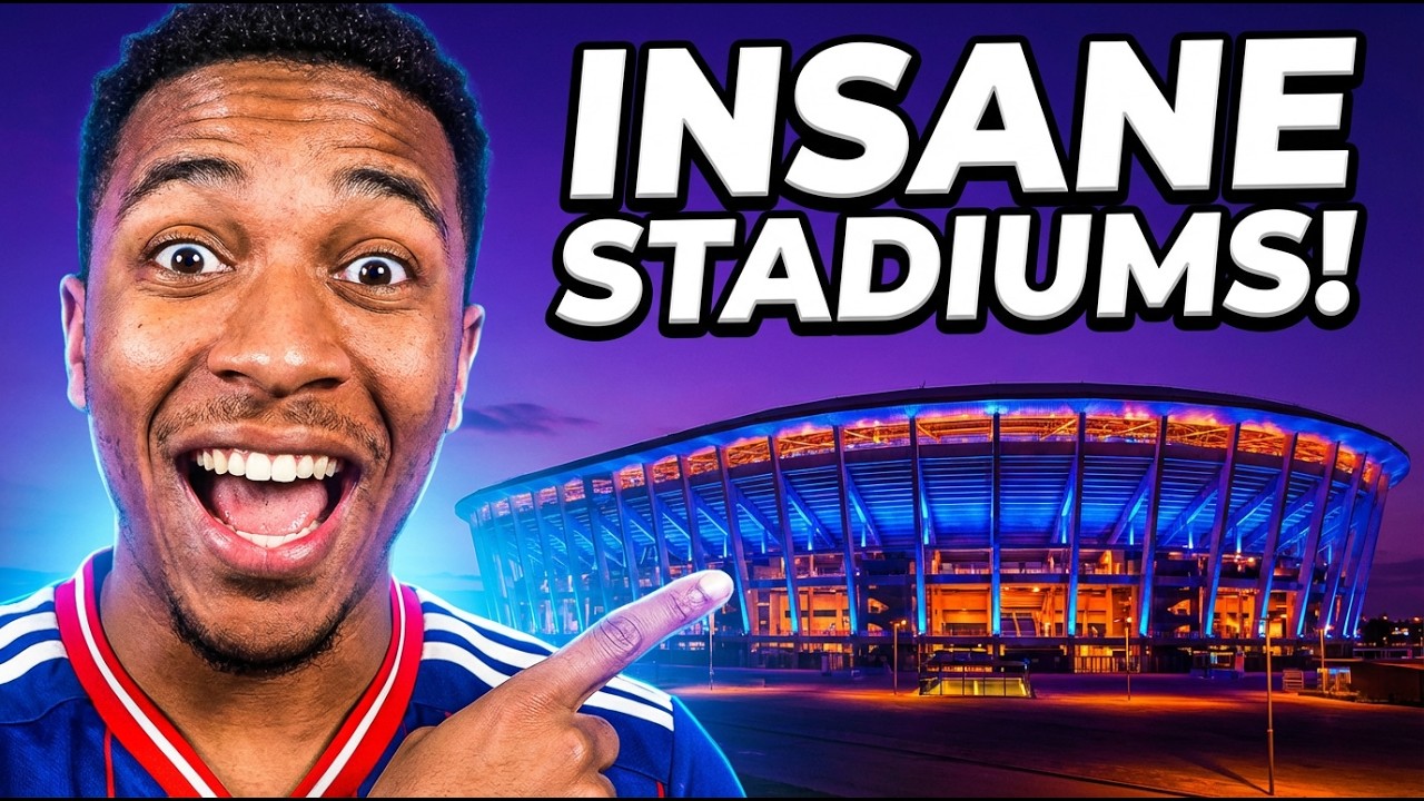 THE 10 MOST BEAUTIFUL FOOTBALL  STADIUMS IN THE WORLD