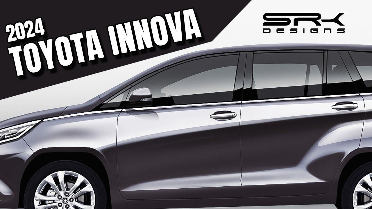 2023 Toyota Innova Crysta - Sketch to Rendering | SRK Designs