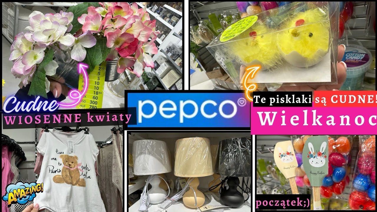 PEPCO📌NOWOŚCI ‼️WIELKANOC 2024📌 Te KURCZACZKI są MEGA -8zł!⛔ NOWE DEKORACJE📌 Wiosenne SKARPETKI🌺