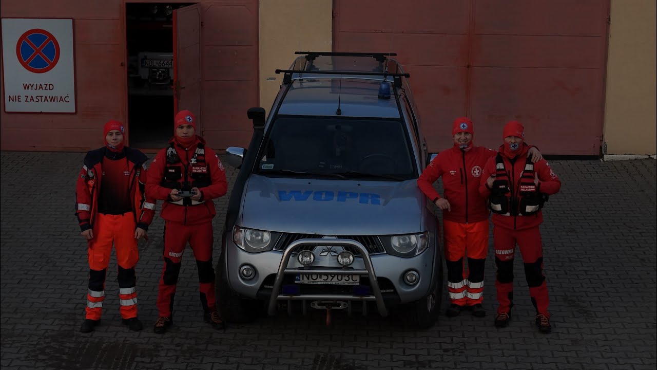 •WOPR OLSZTYN• Ćwiczenia z zakresu ratownictwa wodnego wspólnie z OSP Kieźliny i OSP Brąswałd