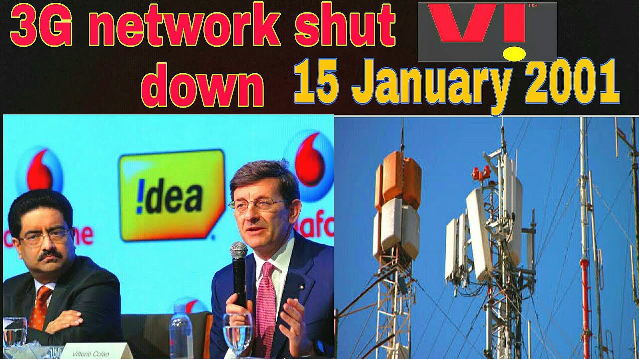 Vi 3G network shutdown Delhi NCR 15 January 2021🔥