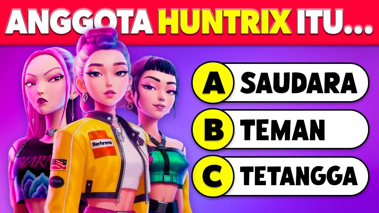 Seberapa Tahu Kamu Tentang Kpop Demon Hunters? 🎬😈🔥 Kuis Film KPop Demon Hunters Challenge 🎙️