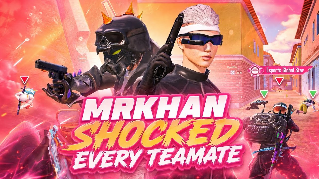 MrKHAN SHOCKED EVERY TEAMATE 🔥 | PUBGM TOP CONQUROR LOBBY 🤬