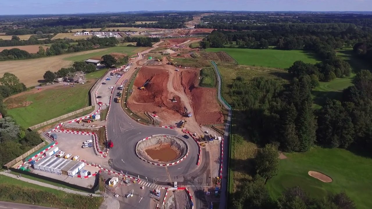 HS2 Route Kenilworth / Coventry gap - August 2023