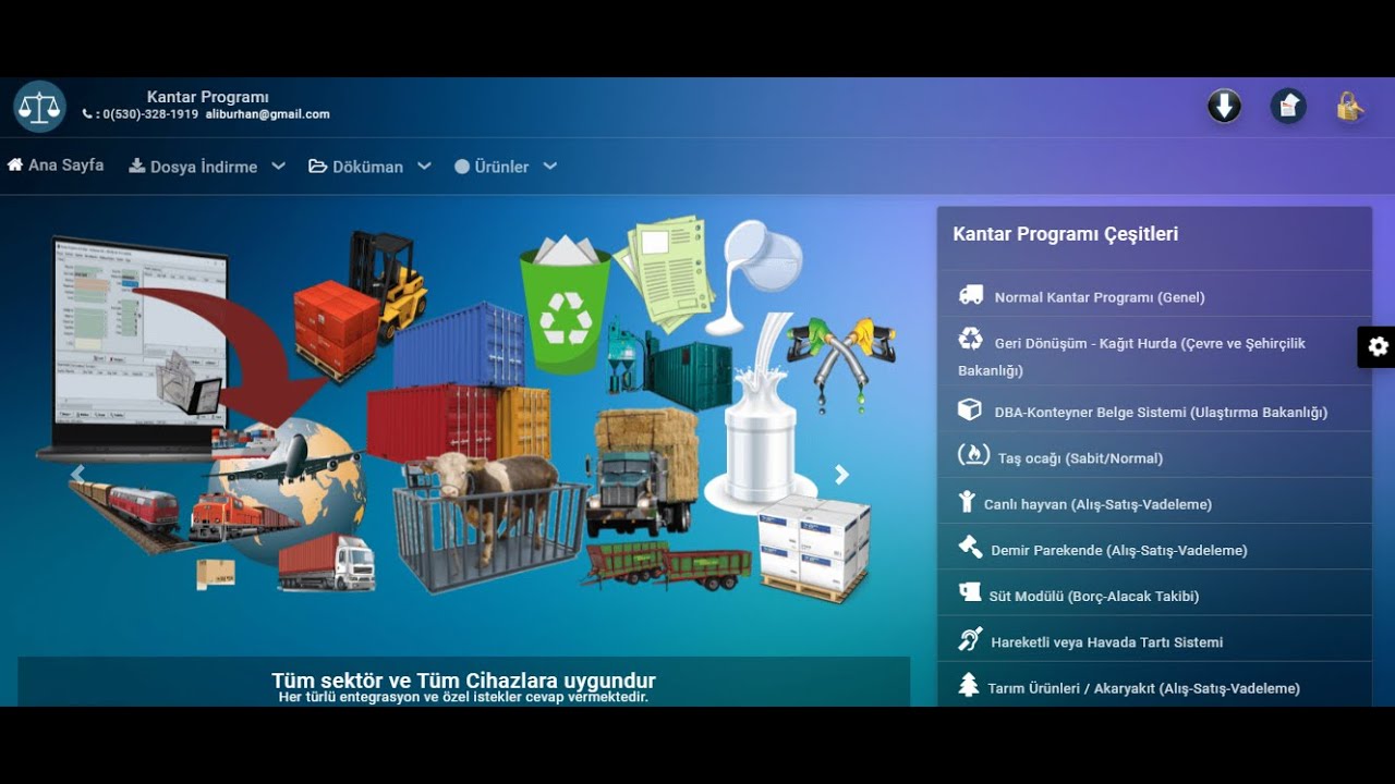 Kantar Program, Kantar Programi, Araç Kantar, Ambalaj Atığı, Ambalaj Atık,Geri Dönüşüm, Kağıt Hurda