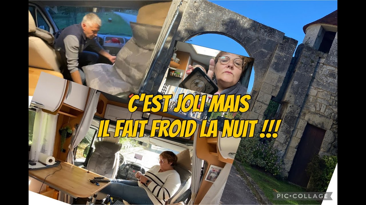 #86 En camping car il commence à faire froid sans chauffage ! #campingcar #campingcariste #automne