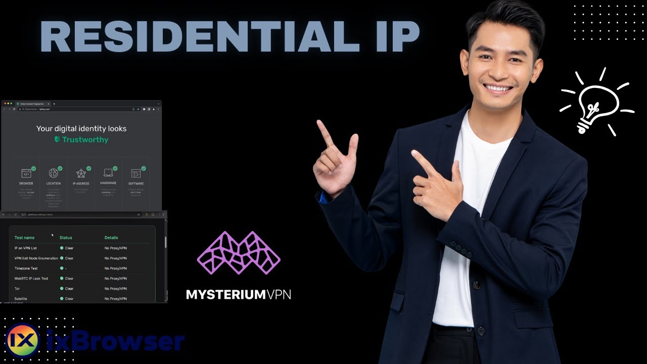 إعداد Residential IP على ixBrowser بالطريقة الصحيحة | mysteriumvpn