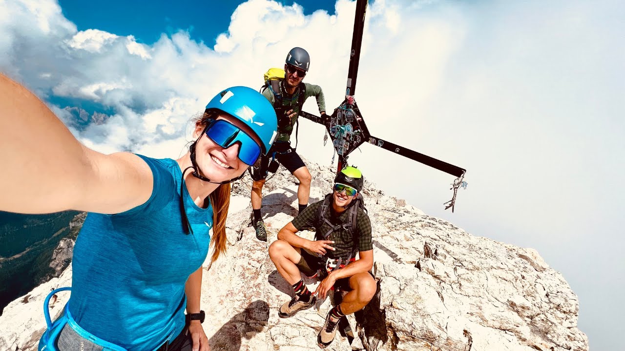 FERRATA DEGLI ALLEGHESI - CIVETTA 3.220mt