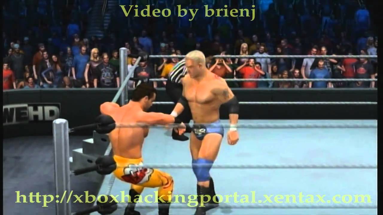 SvR2011 Xbox 360 Version - Chris Benoit Vs. Mr. Anderson (Kennedy) - CPU Match