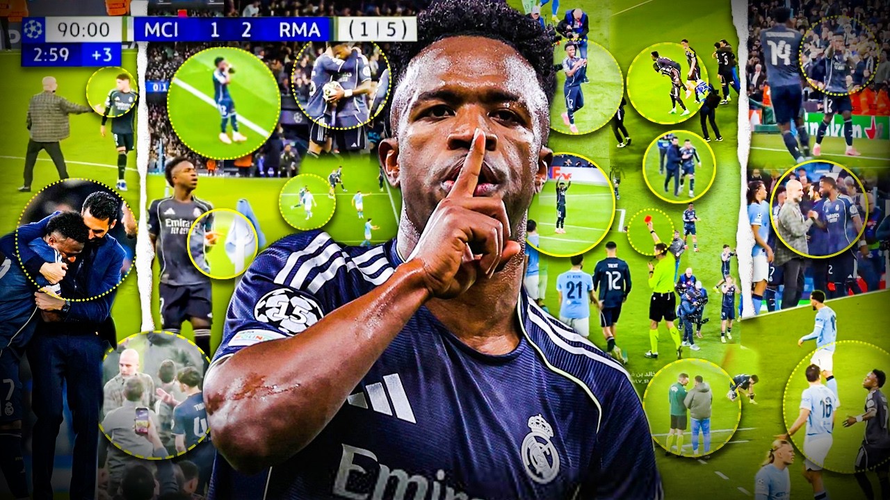 Lo que NO SE VIO del Manchester City 1-2 Real Madrid... *A LLORAR*