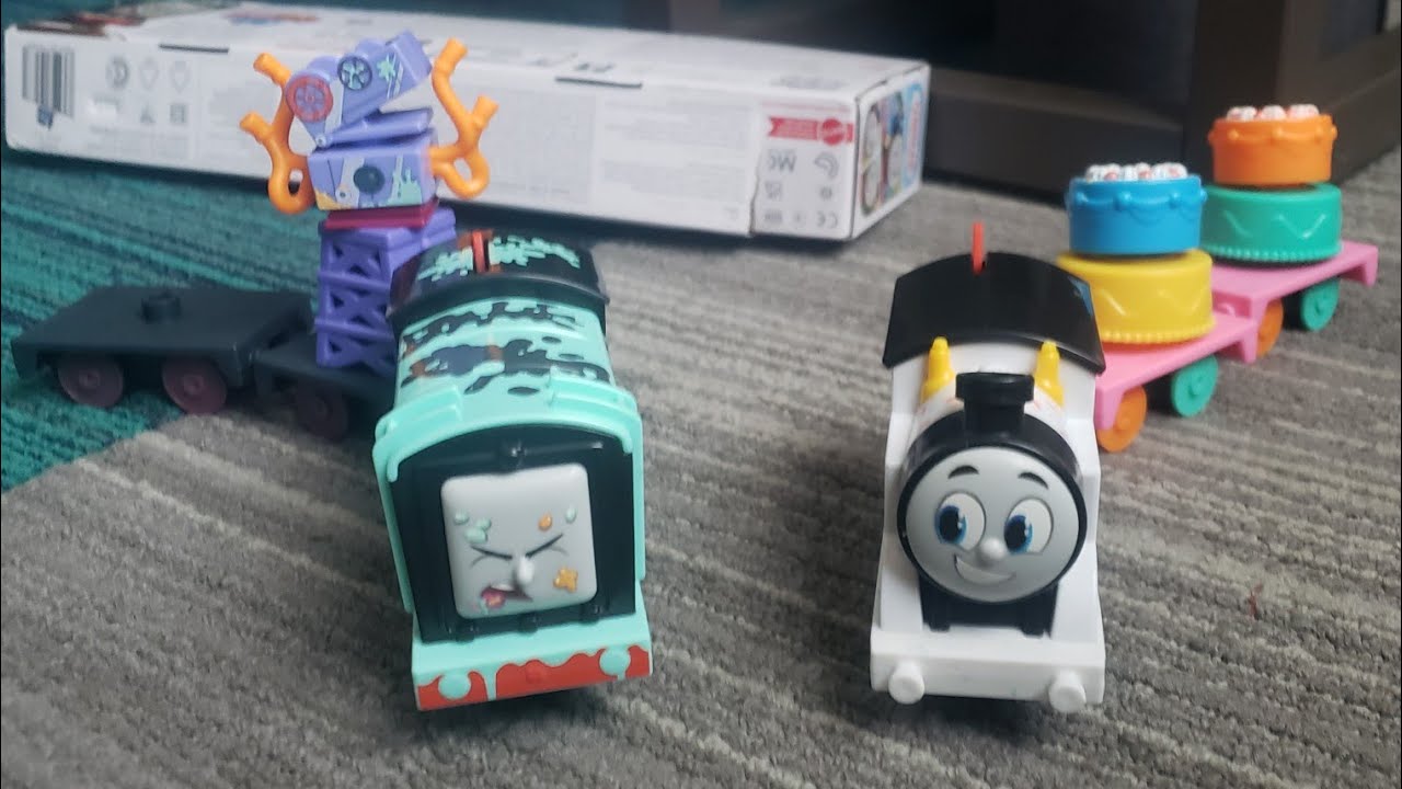 Thomas and Friends All Engines Go Wobbly Cake Thomas & Frosting Diesel Review
