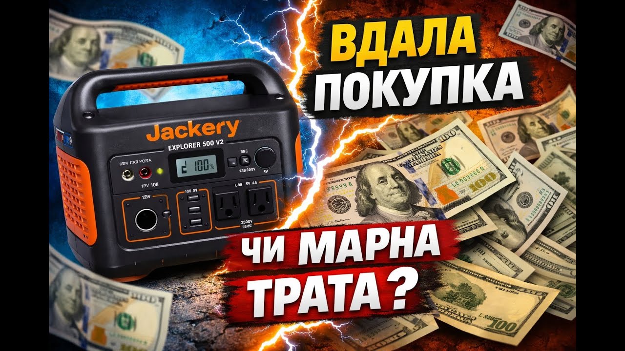 Зарядна станція Jackery Explorer 500 Версія V2. Model: JE-500A.
