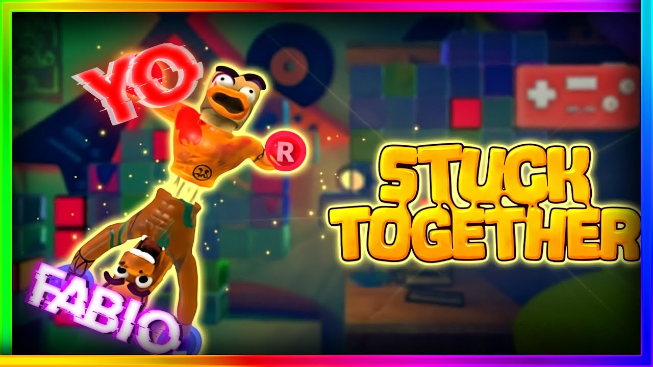 NUEVO juego cooperativo STUCK TOGETHER  &iexcl;Tienes que jugar esto con tus amigos!