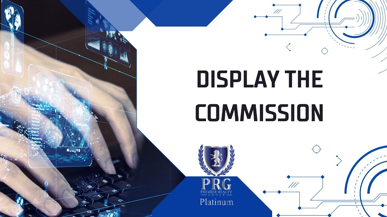 Displaying Commission on the PRG Website