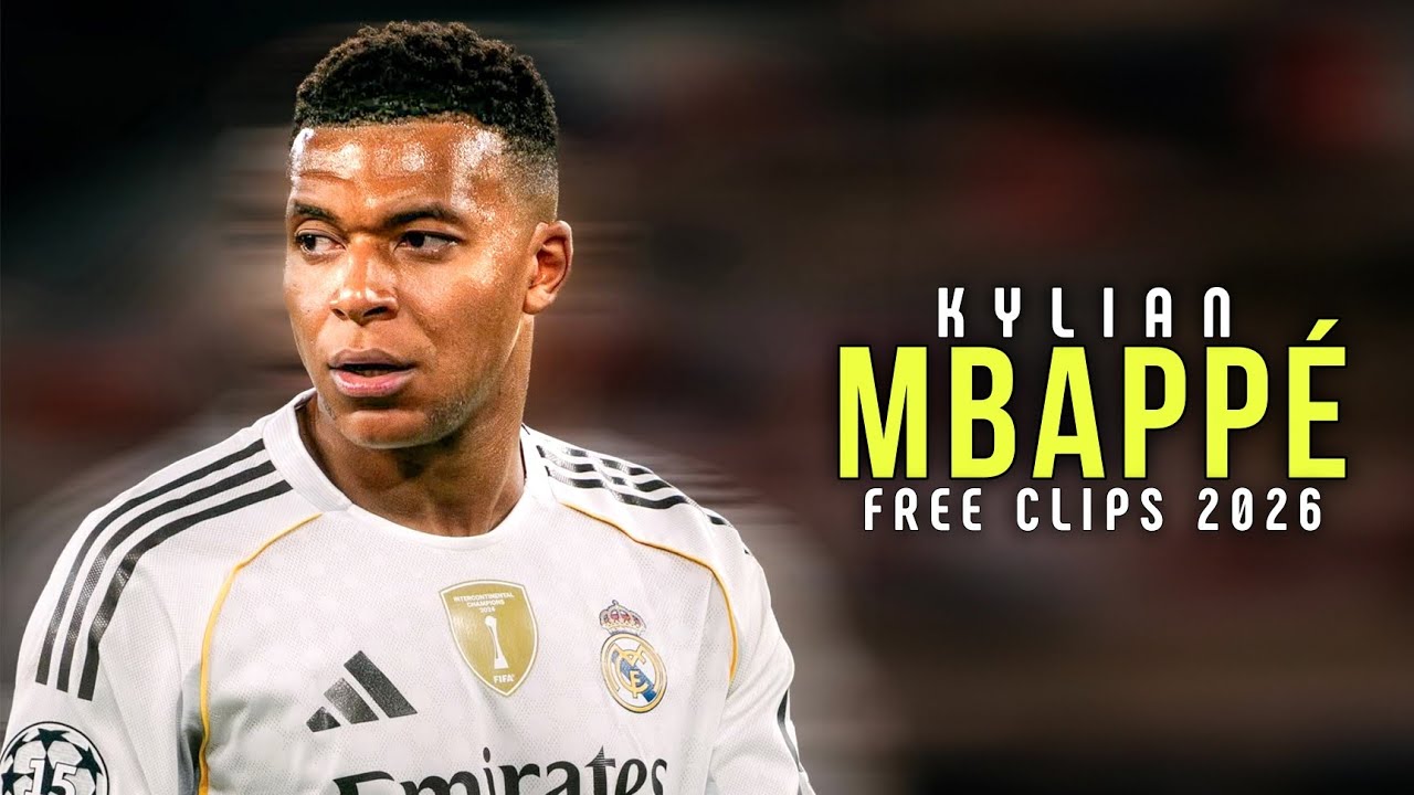 Kylian Mbappe 2026 &bull; Free clips For Edits &bull; Free Scene Pack + No Watermark &bull; 1080p | D74 Edits 2.0