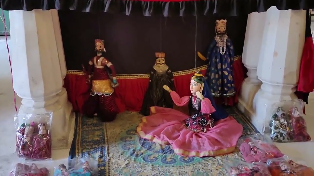 Indian Puppet Dance Show 2022 | Rajasthan Folk Music | Hawa Mahal, Jaipur