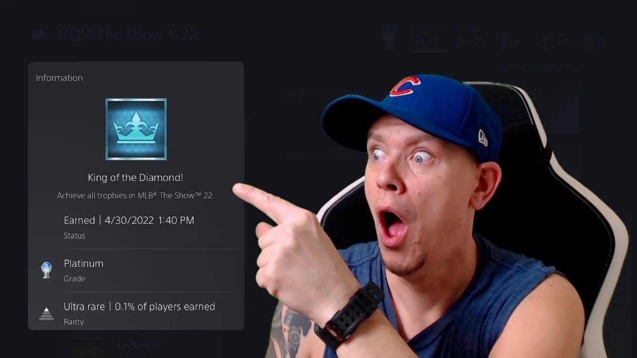 MLB THE SHOW 22 ALL 26 TROPHIES!!!