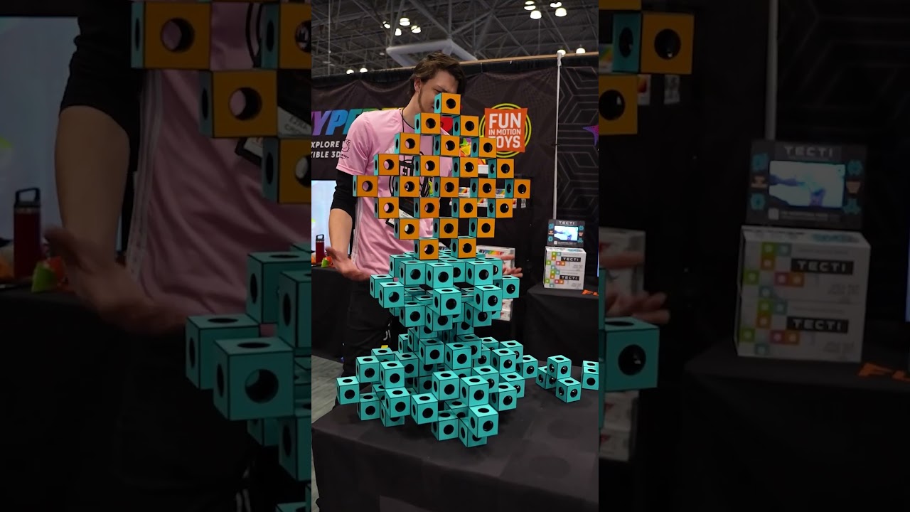 TECTI - The Unique Building Toy That Moves! #buildingtoys #tecti