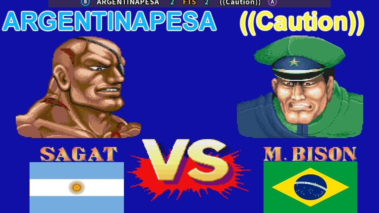 Street Fighter II': Champion Edition - ARGENTINAPESA vs ((Caution)) FT5