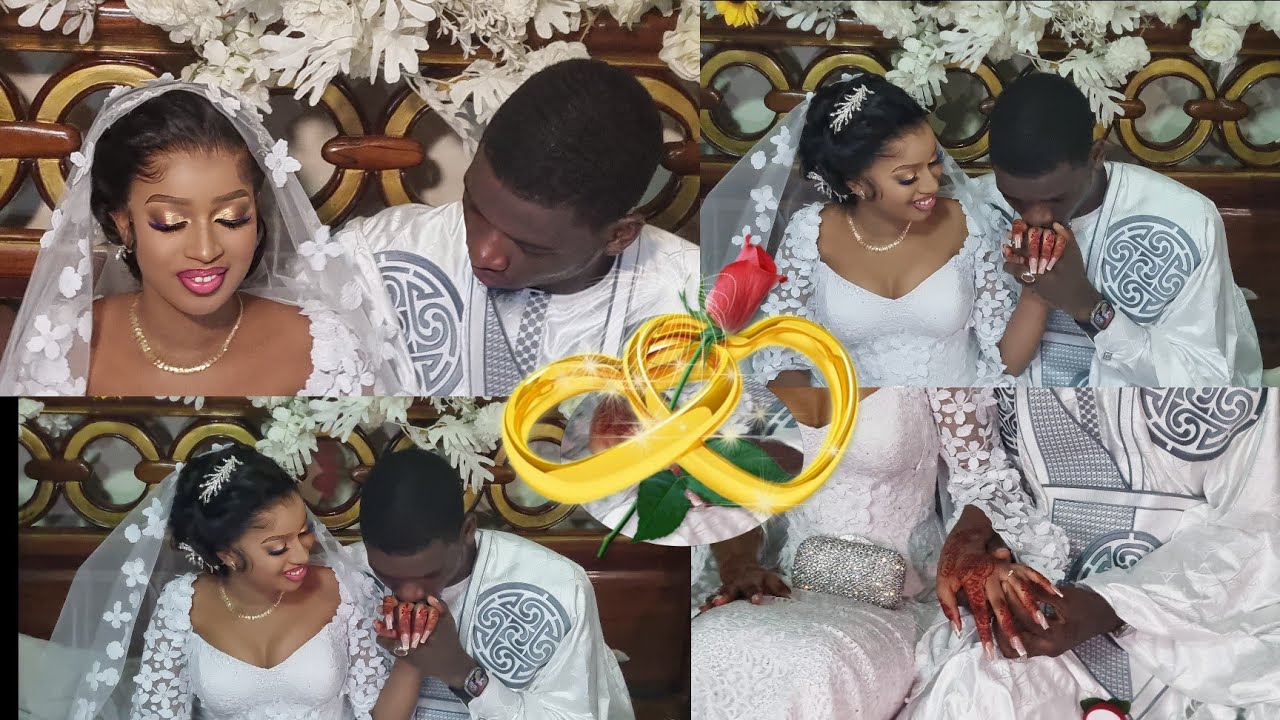 Al khayri, les premieres images du mariage de Mag vision et fatima, collé et très amoureux même