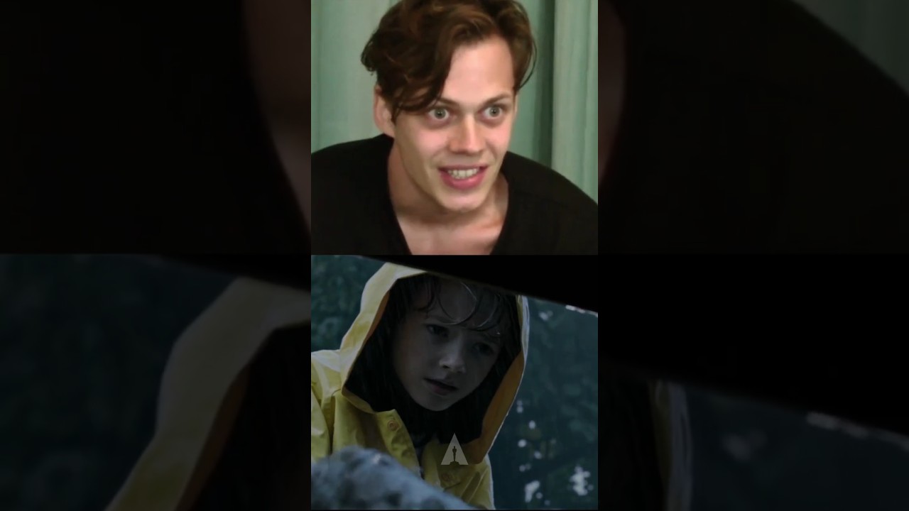 IT Bill Skarsg&aring;rd's Audition for Pennywaise #pennywise #halloween #cine #movie #shorts #short